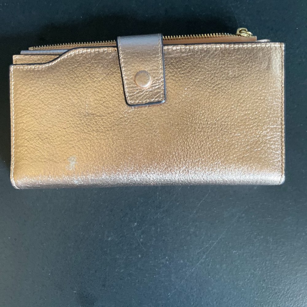 ItsLife Rose Metallic Clutch Wallet